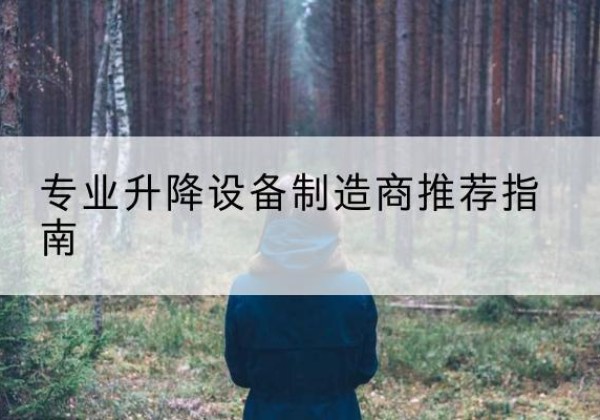 武穴电动剪叉升降平台厂家-专业升降设备制造商推荐指南